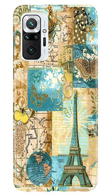 Travel Eiffel Tower Mobile Back Case for Redmi Note 10 Pro Max (Design - 206)