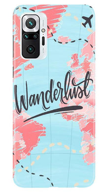 Wonderlust Travel Mobile Back Case for Redmi Note 10 Pro Max (Design - 223)