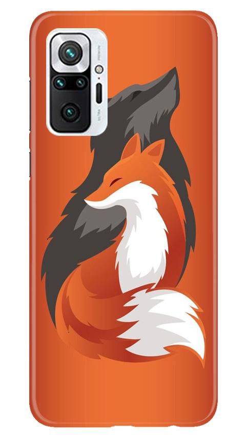 Wolf  Case for Redmi Note 10 Pro (Design No. 224)