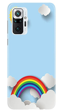 Rainbow Mobile Back Case for Redmi Note 10 Pro Max (Design - 225)