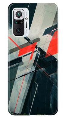 Modern Art Mobile Back Case for Redmi Note 10 Pro (Design - 231)