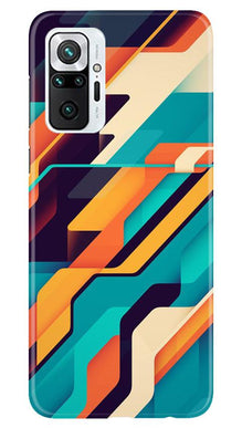 Modern Art Mobile Back Case for Redmi Note 10 Pro Max (Design - 233)