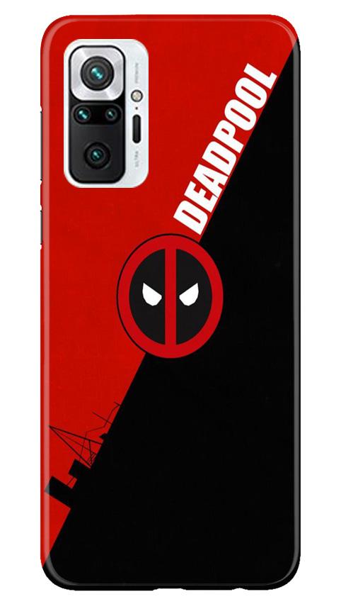 Deadpool Case for Redmi Note 10 Pro (Design No. 248)