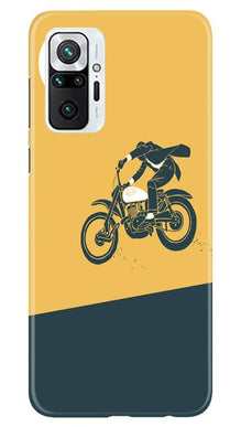 Bike Lovers Mobile Back Case for Redmi Note 10 Pro Max (Design - 256)