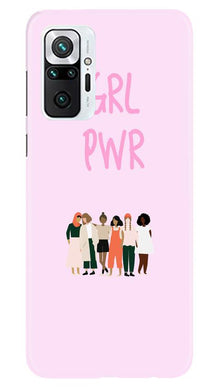 Girl Power Mobile Back Case for Redmi Note 10 Pro Max (Design - 267)