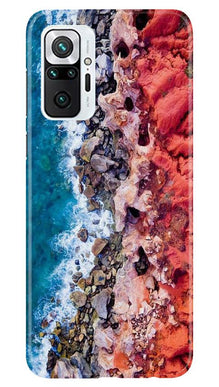 Sea Shore Mobile Back Case for Redmi Note 10 Pro Max (Design - 273)