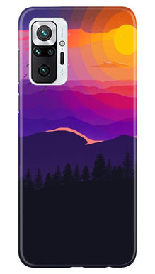 Sun Set Mobile Back Case for Redmi Note 10 Pro Max (Design - 279)