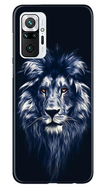 Lion Mobile Back Case for Redmi Note 10 Pro (Design - 281)