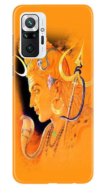 Lord Shiva Mobile Back Case for Redmi Note 10 Pro (Design - 293)