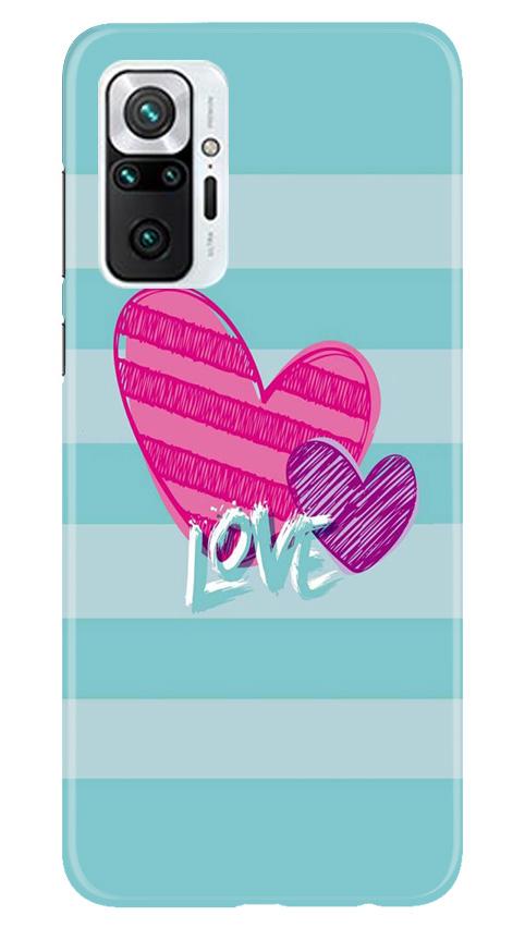 Love Case for Redmi Note 10 Pro (Design No. 299)