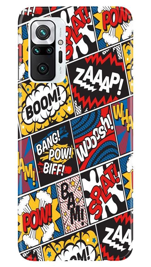 Boom Mobile Back Case for Redmi Note 10 Pro Max (Design - 302)