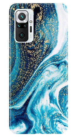 Marble Texture Mobile Back Case for Redmi Note 10 Pro (Design - 308)