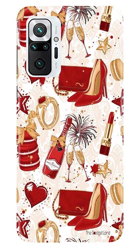Girlish Mobile Back Case for Redmi Note 10 Pro (Design - 312)