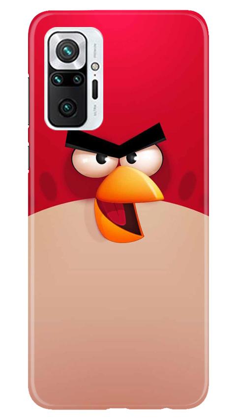 Angry Bird Red Mobile Back Case for Redmi Note 10 Pro Max (Design - 325)
