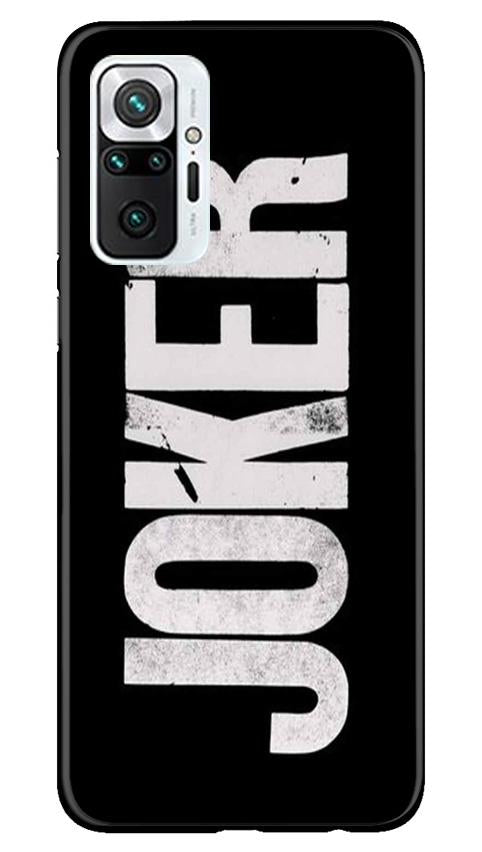 Joker Mobile Back Case for Redmi Note 10 Pro (Design - 327)