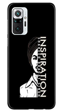 Bhagat Singh Mobile Back Case for Redmi Note 10 Pro (Design - 329)