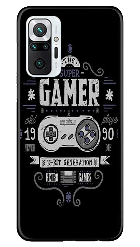 Gamer Mobile Back Case for Redmi Note 10 Pro Max (Design - 330)