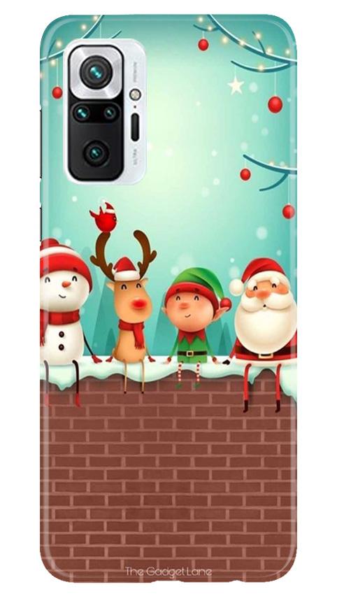 Santa Claus Mobile Back Case for Redmi Note 10 Pro Max (Design - 334)