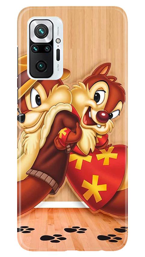 Chip n Dale Mobile Back Case for Redmi Note 10 Pro (Design - 335)
