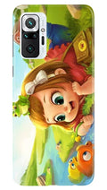 Baby Girl Mobile Back Case for Redmi Note 10 Pro (Design - 339)