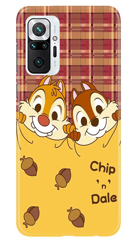 Chip n Dale Mobile Back Case for Redmi Note 10 Pro (Design - 342)