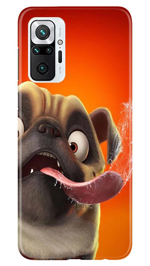 Dog Mobile Back Case for Redmi Note 10 Pro Max (Design - 343)