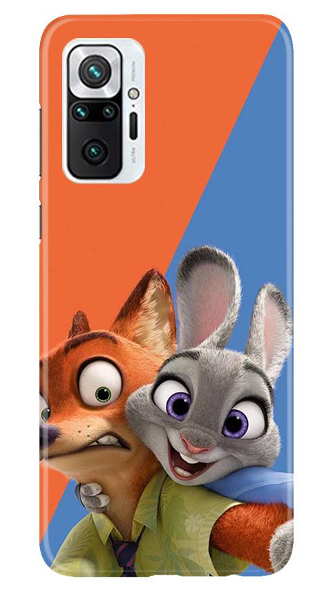 Cartoon Mobile Back Case for Redmi Note 10 Pro Max (Design - 346)