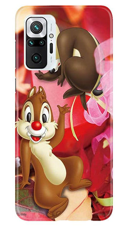 Chip n Dale Mobile Back Case for Redmi Note 10 Pro (Design - 349)