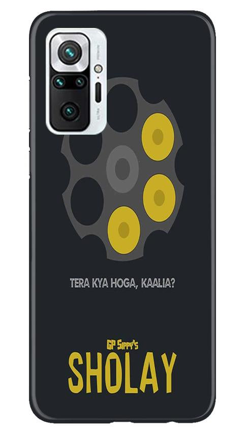 Sholay Mobile Back Case for Redmi Note 10 Pro (Design - 356)