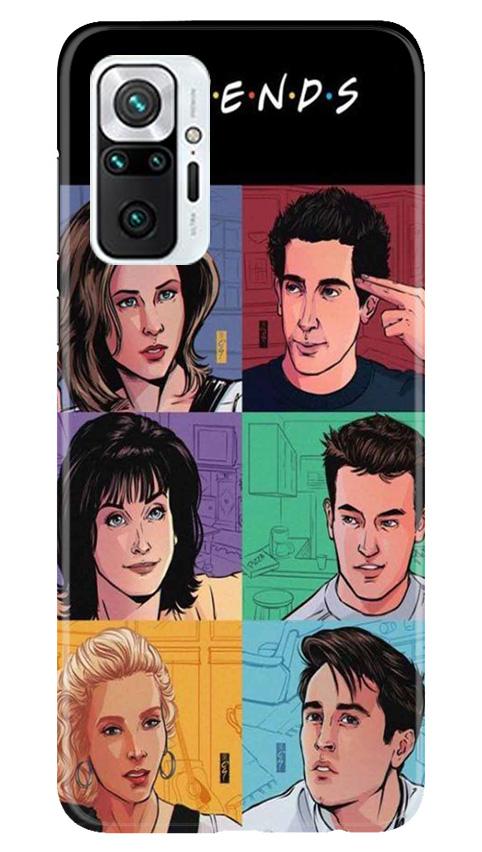 Friends Mobile Back Case for Redmi Note 10 Pro (Design - 357)