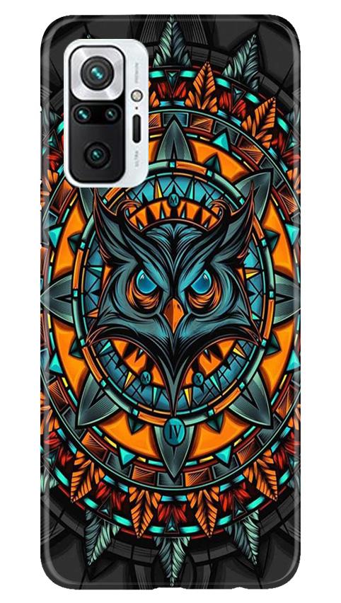 Owl Mobile Back Case for Redmi Note 10 Pro (Design - 360)