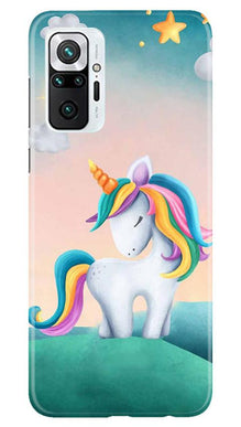 Unicorn Mobile Back Case for Redmi Note 10 Pro (Design - 366)