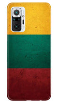 Color Pattern Mobile Back Case for Redmi Note 10 Pro (Design - 374)