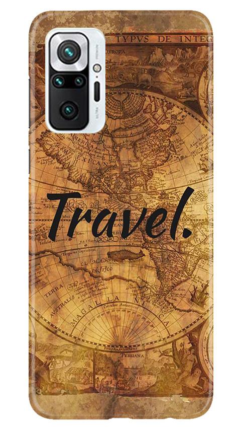Travel Mobile Back Case for Redmi Note 10 Pro (Design - 375)