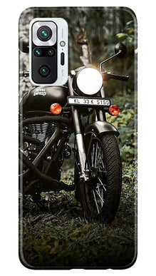 Royal Enfield Mobile Back Case for Redmi Note 10 Pro (Design - 384)