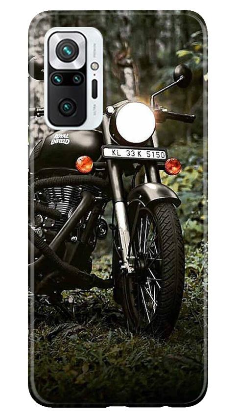Royal Enfield Mobile Back Case for Redmi Note 10 Pro Max (Design - 384)