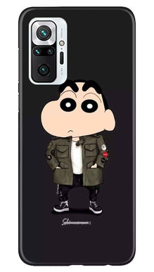 Shin Chan Mobile Back Case for Redmi Note 10 Pro Max (Design - 391)