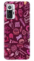Party Theme Mobile Back Case for Redmi Note 10 Pro (Design - 392)