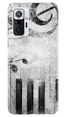 Music Mobile Back Case for Redmi Note 10 Pro (Design - 394)