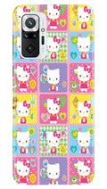 Kitty Mobile Back Case for Redmi Note 10 Pro (Design - 400)