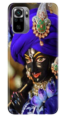 Lord Krishna4 Mobile Back Case for Redmi Note 10S (Design - 19)