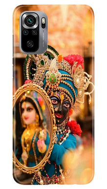 Lord Krishna5 Mobile Back Case for Redmi Note 10S (Design - 20)