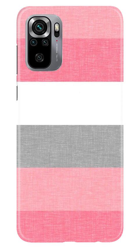 Pink white pattern Case for Redmi Note 10S