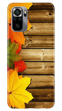 Wooden look3 Mobile Back Case for Redmi Note 10S (Design - 61)