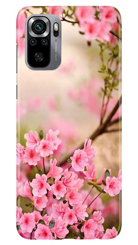 Pink flowers Case for Redmi Note 10S