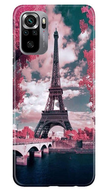 Eiffel Tower Mobile Back Case for Redmi Note 10S  (Design - 101)