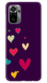 Purple Background Case for Redmi Note 10S  (Design - 107)