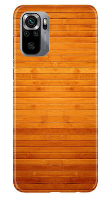 Wooden Look Mobile Back Case for Redmi Note 10S  (Design - 111)