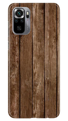 Wooden Look Mobile Back Case for Redmi Note 10S  (Design - 112)