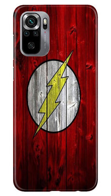 Flash Superhero Mobile Back Case for Redmi Note 10S  (Design - 116)